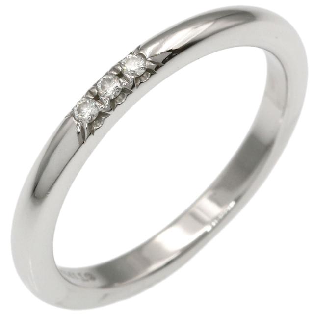 ティファニー TIFFANY&Co. フォーエバー 3P ダイヤモンド リング・指輪 プラチナPT950 中古_2