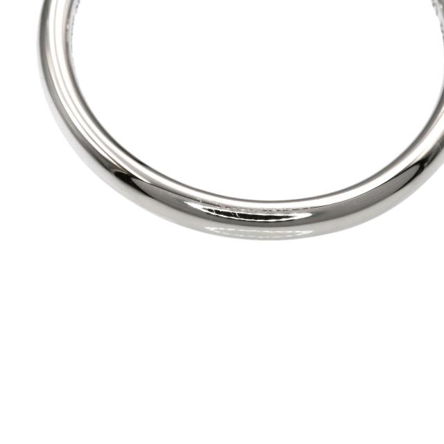 ティファニー TIFFANY&Co. カーブドバンド ダイヤモンド リング・指輪 プラチナPT950 中古_8