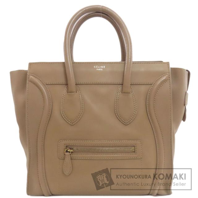 セリーヌ CELINE  ラゲージミニ 2WAY  トートバッグ カーフ レディース  中古