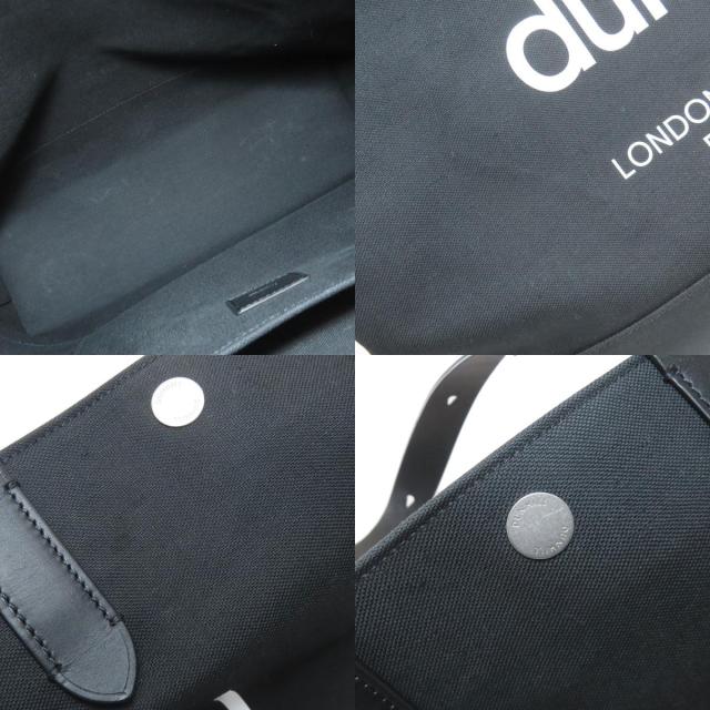ダンヒル Dunhill  ロゴ  トートバッグ キャンバス レディース  中古_6