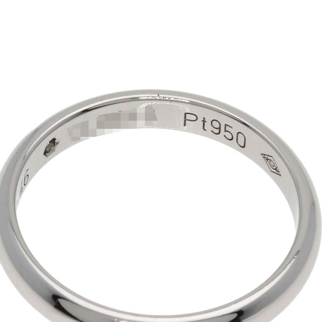 カルティエ CARTIER ウェディング 1P ダイヤモンド #46 リング・指輪 プラチナPT950 中古_6