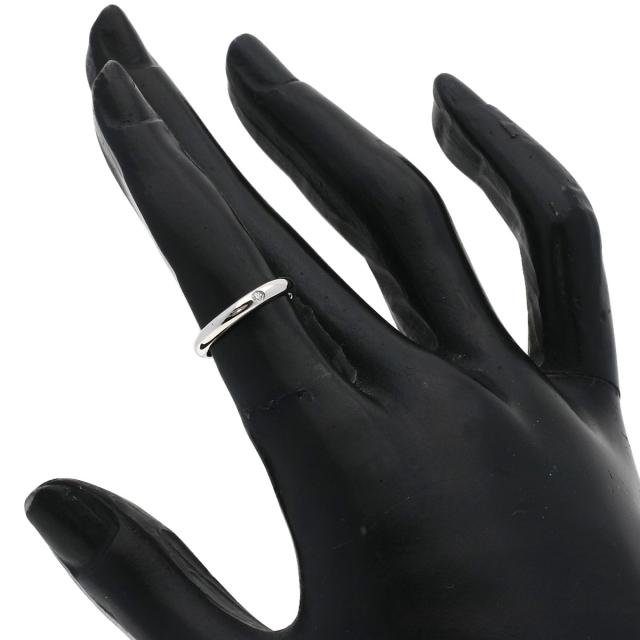 カルティエ CARTIER ウェディング 1P ダイヤモンド #46 リング・指輪 プラチナPT950 中古_7