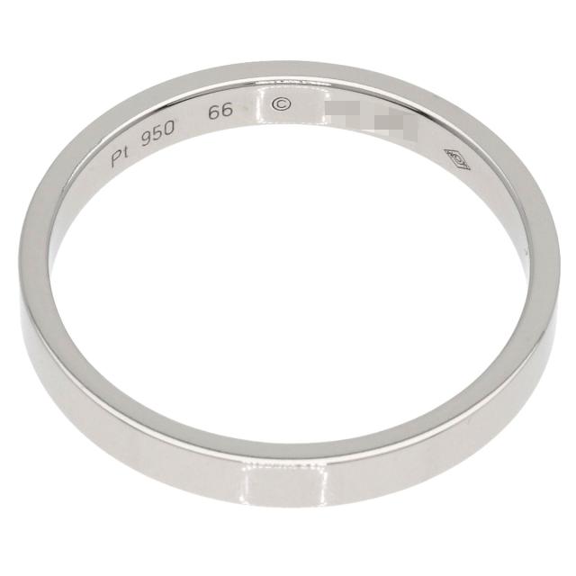 カルティエ CARTIER エングレーブド #66 リング・指輪 プラチナPT950 メンズ 中古_4