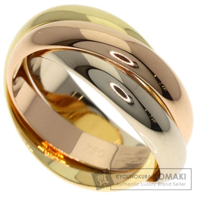 カルティエ CARTIER  トリニティ #51  リング・指輪 K18イエローゴールド レディース  中古