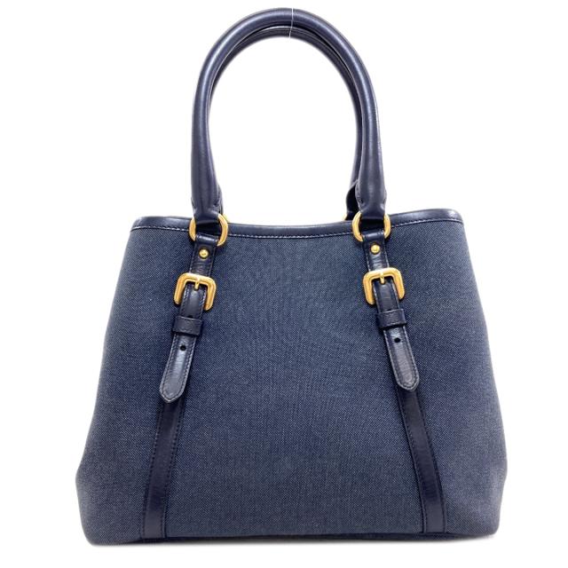 プラダ PRADA 2WAY ハンドバッグ キャンバス レディース 中古_2