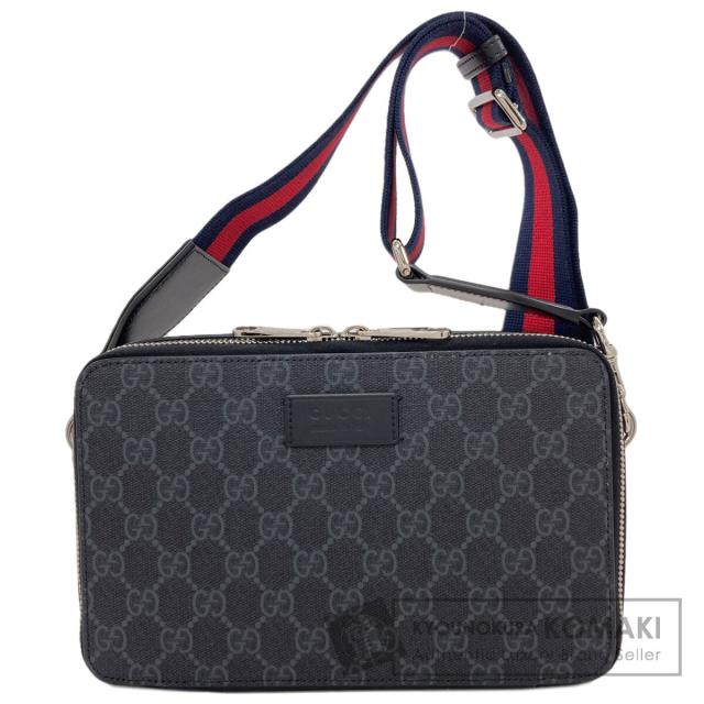 グッチ GUCCI 774161 GGスプリーム ショルダーバッグ PVC レディース 中古