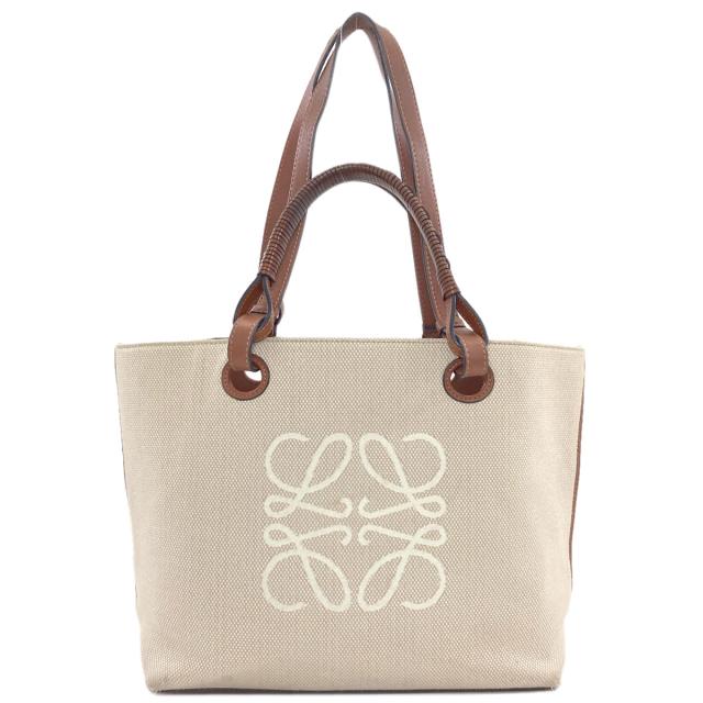 ロエベ LOEWE アナグラム 2WAY トートバッグ キャンバス レディース 