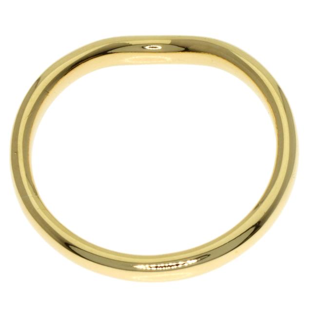 ティファニー TIFFANY&Co. カーブ ドバンド リング・指輪 K18イエローゴールド レディース 中古_4