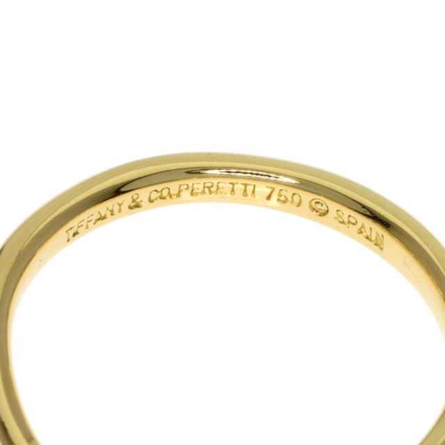 ティファニー TIFFANY&Co. カーブ ドバンド リング・指輪 K18イエローゴールド レディース 中古_5