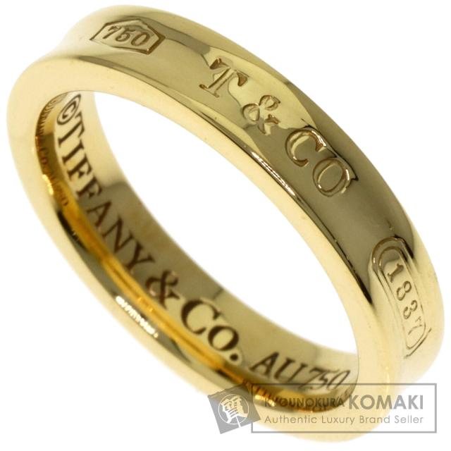 ティファニー TIFFANY&Co. 1837ナロー リング・指輪 K18イエローゴールド レディース 中古 101,220円