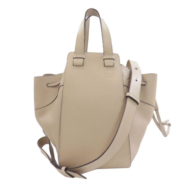 ロエベ LOEWE ハンモック 2WAY ハンドバッグ カーフ レディース 中古_1