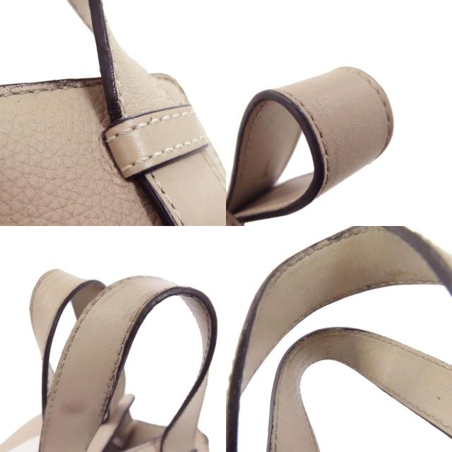ロエベ LOEWE ハンモック 2WAY ハンドバッグ カーフ レディース 中古_8