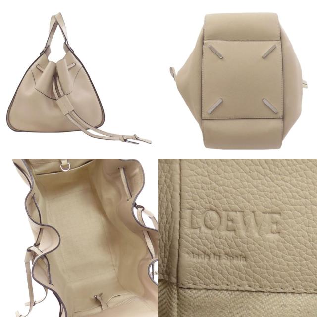 ロエベ LOEWE ハンモック 2WAY ハンドバッグ カーフ レディース 中古_3