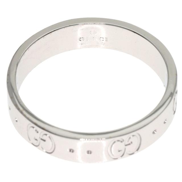 グッチ GUCCI アイコン #11 リング・指輪 K18ホワイトゴールド レディース 中古_4