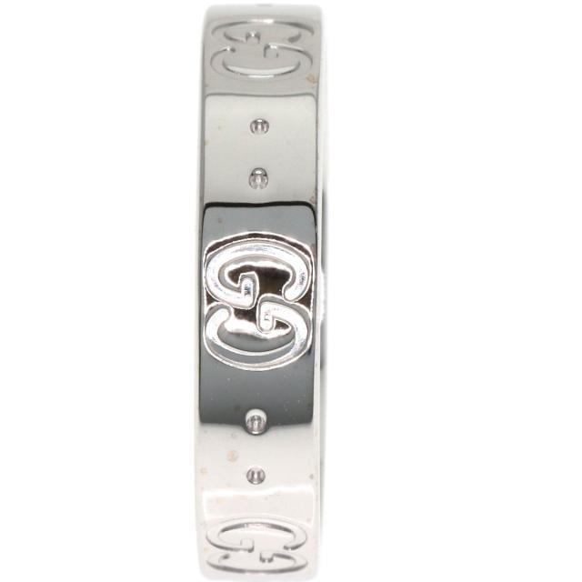 グッチ GUCCI アイコン #11 リング・指輪 K18ホワイトゴールド レディース 中古_7