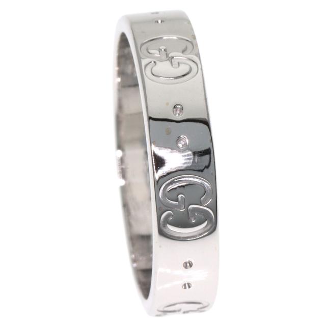 グッチ GUCCI アイコン #11 リング・指輪 K18ホワイトゴールド レディース 中古_8
