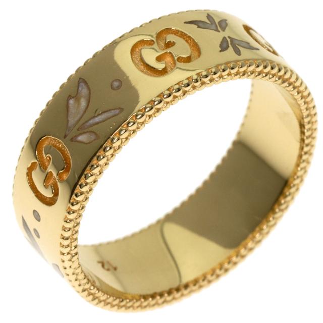 グッチ GUCCI  アイコン ブルーム  リング・指輪 K18イエローゴールド レディース  中古_2