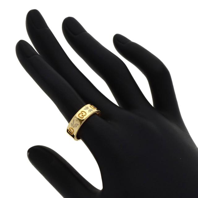 グッチ GUCCI  アイコン ブルーム  リング・指輪 K18イエローゴールド レディース  中古_6