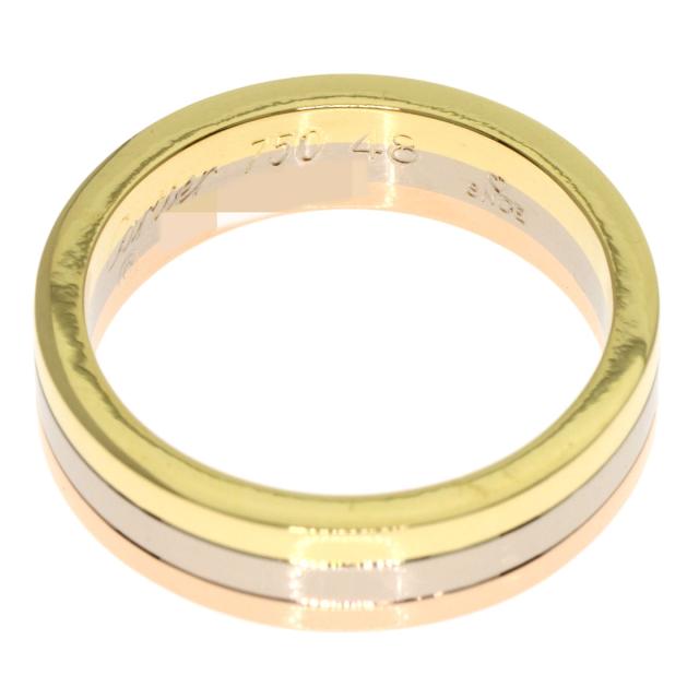カルティエ CARTIER  スリーカラー #48  リング・指輪 K18イエローゴールド レディース  中古_4