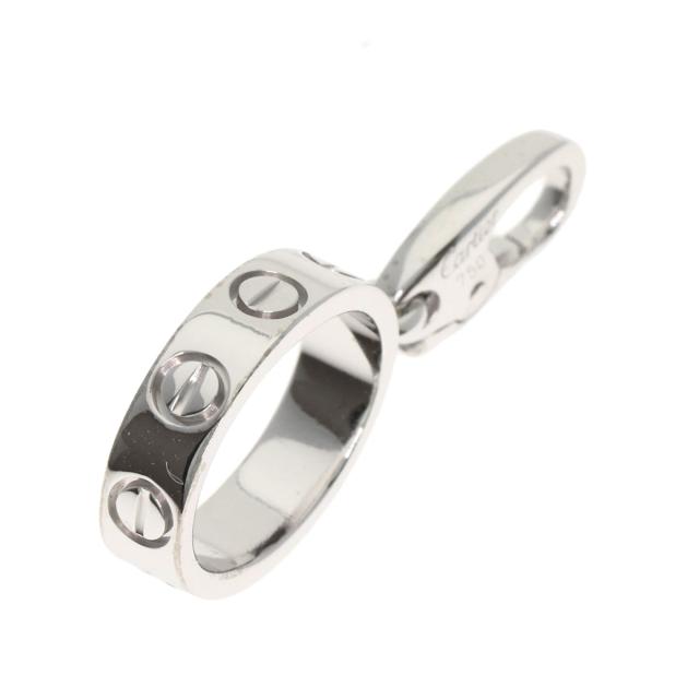 カルティエ CARTIER ベビーラブチャーム ペンダントトップ K18ホワイトゴールド 中古_1