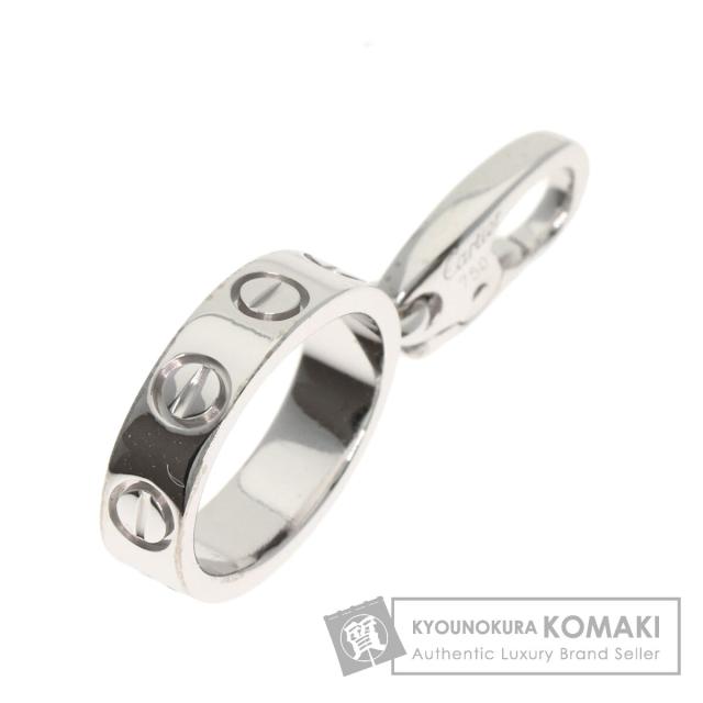 カルティエ CARTIER ベビーラブチャーム ペンダントトップ K18ホワイトゴールド 中古