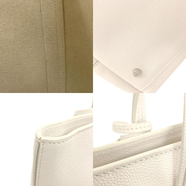 トッズ TODS シンプルデザイン トートバッグ レザー レディース 中古_7