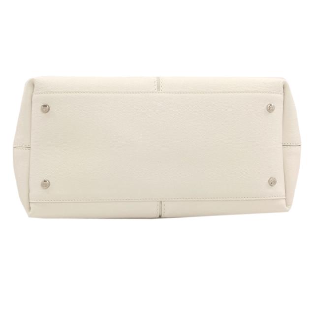トッズ TODS シンプルデザイン トートバッグ レザー レディース 中古_4