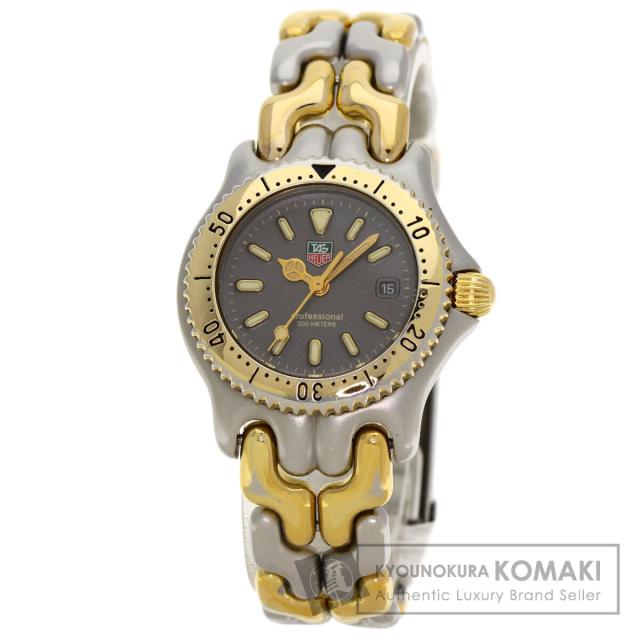 タグホイヤー TAG HEUER S95.215 セル 腕時計 ステンレススチール SSxGP レディース 中古