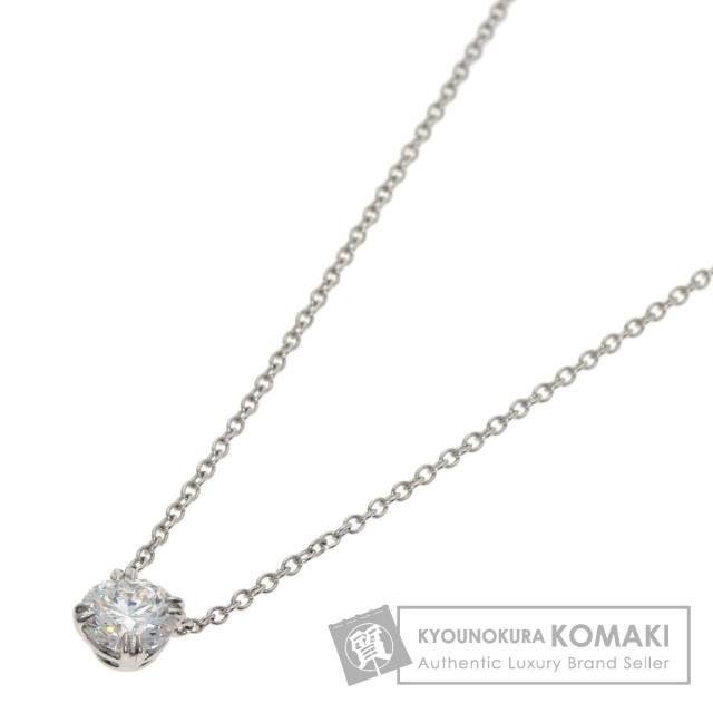 ハリーウィンストン HARRY WINSTON ラウンドカット ソリティア ダイヤモンド ネックレス 中古
