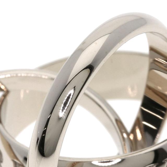 カルティエ CARTIER  トリニティ #51  リング・指輪 K18ホワイトゴールド レディース  中古_8