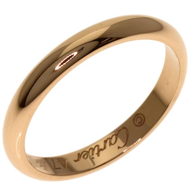 カルティエ CARTIER ウェディング #47 リング・指輪 K18ピンクゴールド レディース 中古_2