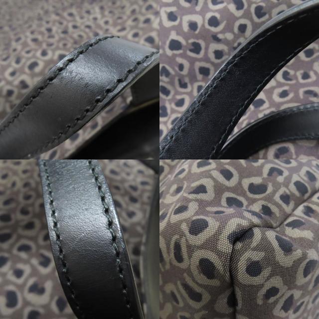グッチ GUCCI 341739 レオパード柄 トートバッグ キャンバス レディース 中古_8