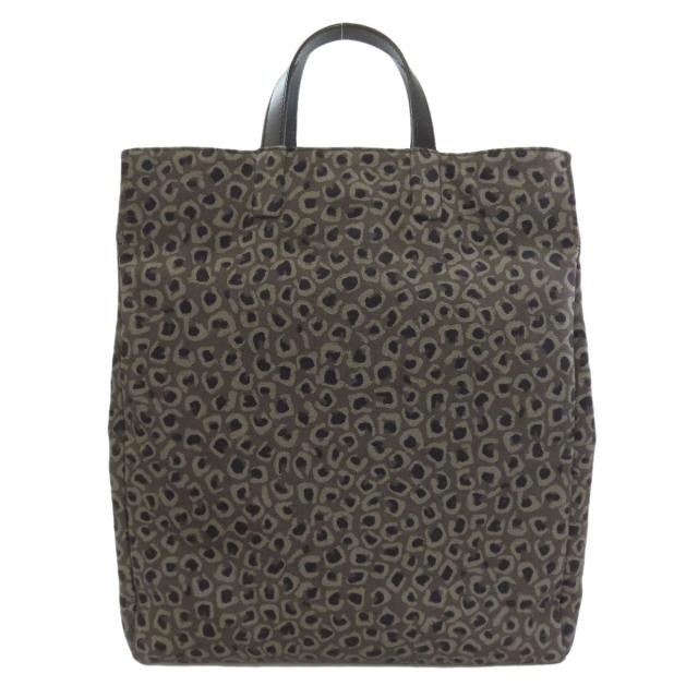グッチ GUCCI 341739 レオパード柄 トートバッグ キャンバス レディース 中古_2