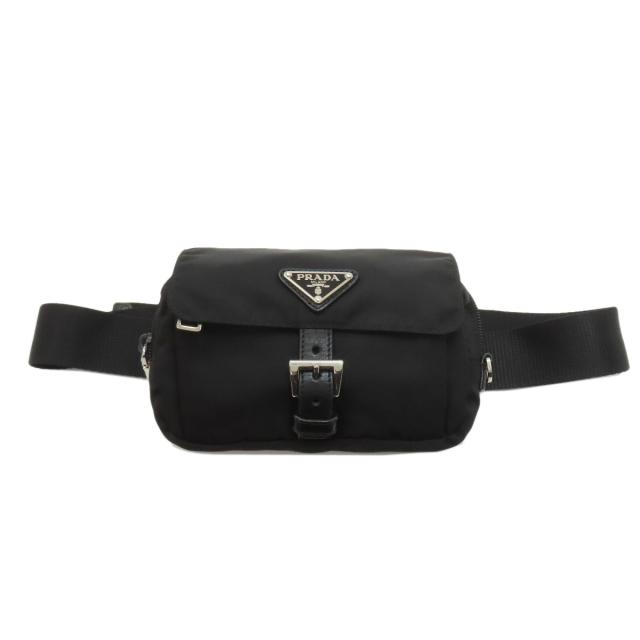 プラダ PRADA ロゴ金具 ヒップバッグ・ウエストバッグ ナイロン素材 レディース 中古_1