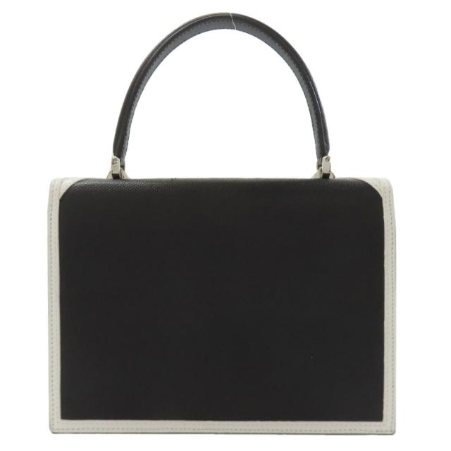 モラビト MORABITO Vライン ハンドバッグ レザー レディース 中古_2