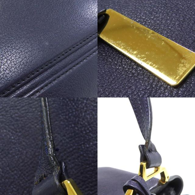 ミュウミュウ MIUMIU ロゴ トートバッグ レザー レディース 中古_8