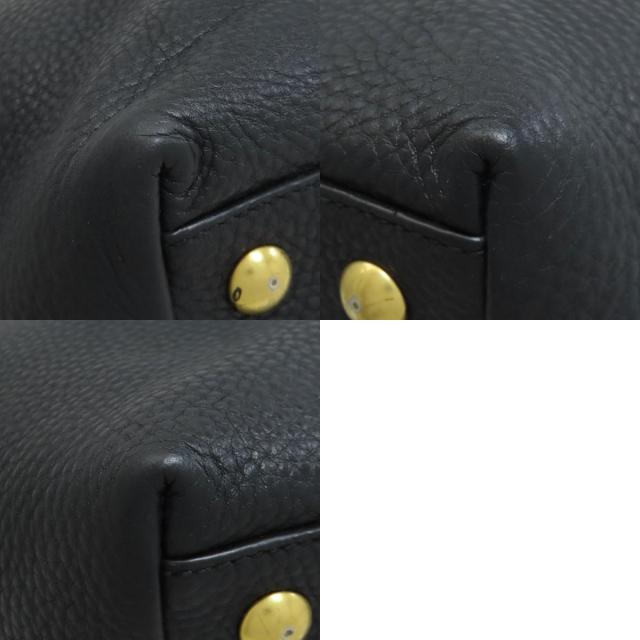 ミュウミュウ MIUMIU ロゴ トートバッグ レザー レディース 中古_9
