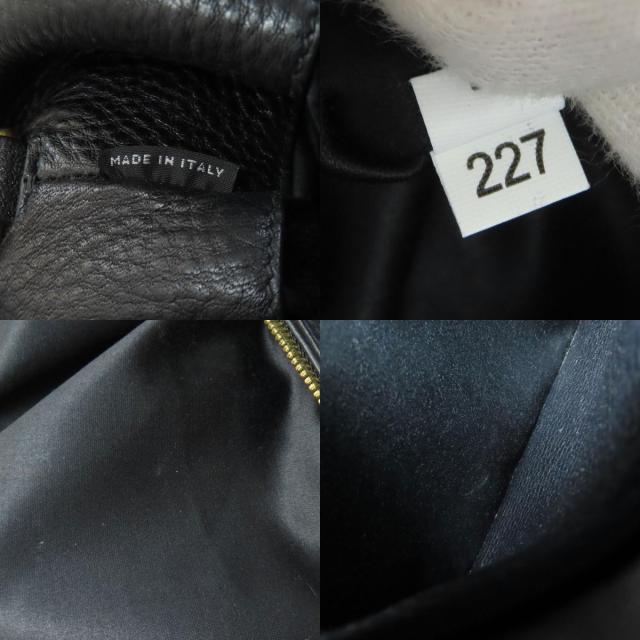 ミュウミュウ MIUMIU ロゴ トートバッグ レザー レディース 中古_5