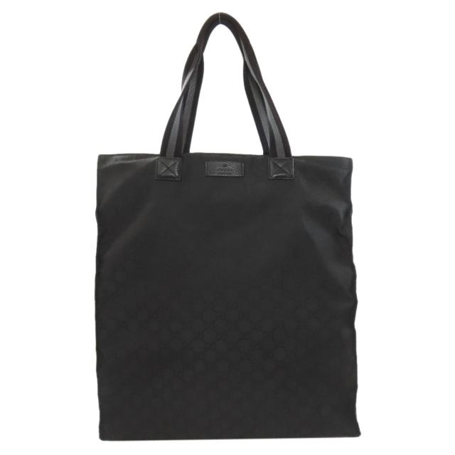 グッチ GUCCI 449177 アウトレット GG トートバッグ ナイロンキャンバス レディース 中古_1