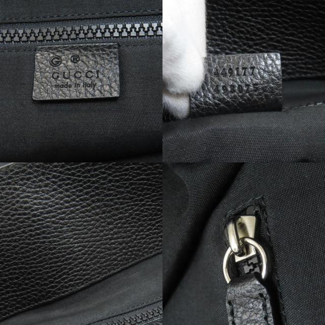 グッチ GUCCI 449177 アウトレット GG トートバッグ ナイロンキャンバス レディース 中古_6