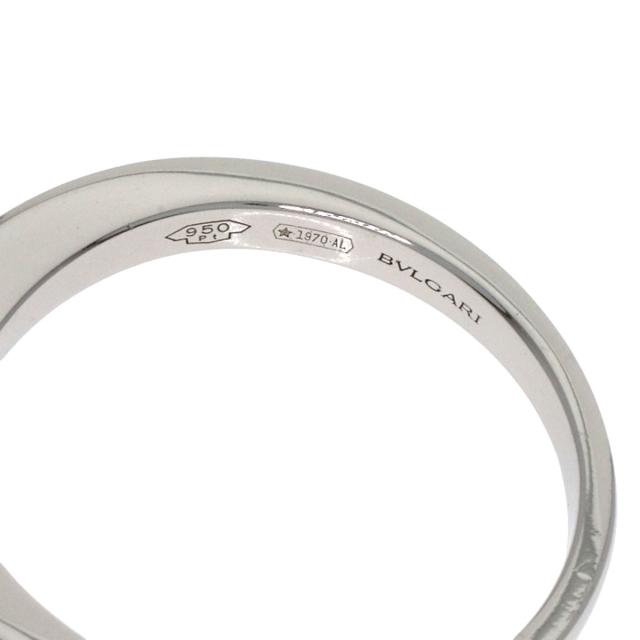 ブルガリ BVLGARI フェディ ウェディング リング・指輪 プラチナPT950 レディース 中古_5