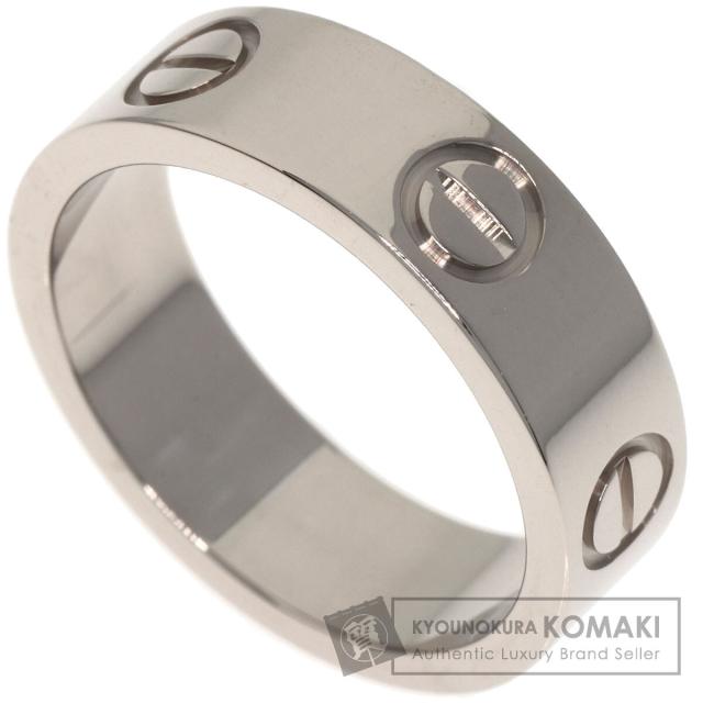 カルティエ CARTIER ラブリング #50 リング・指輪 K18ホワイトゴールド レディース 中古