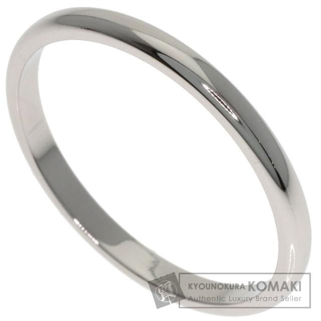 カルティエ CARTIER ウェディング #58 リング・指輪 プラチナPT950 メンズ 中古