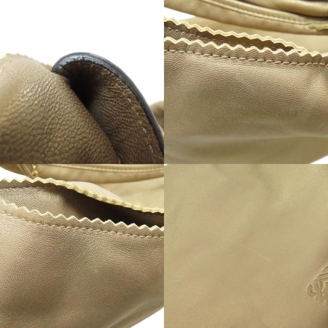 ロエベ LOEWE  アナグラム  ハンドバッグ レザー レディース  中古_6