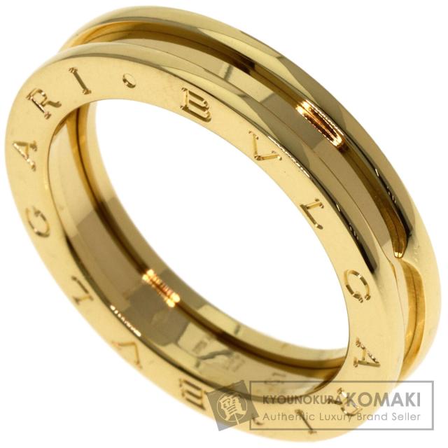 ブルガリ BVLGARI  B-zero1 ビーゼロワン 1バンド #61  リング・指輪 K18イエローゴールド 中古