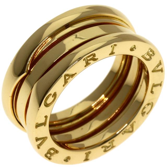 ブルガリ BVLGARI  B-zero1 ビーゼロワン 2バンド #49  リング・指輪 K18イエローゴールド 中古_2