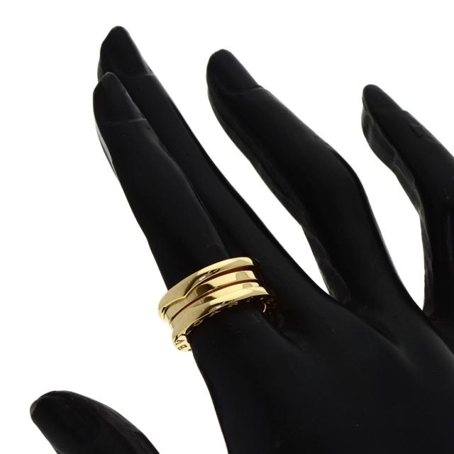 ブルガリ BVLGARI  B-zero1 ビーゼロワン 2バンド #49  リング・指輪 K18イエローゴールド 中古_5