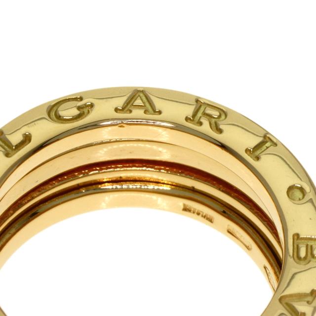 ブルガリ BVLGARI  B-zero1 ビーゼロワン 2バンド #49  リング・指輪 K18イエローゴールド 中古_7