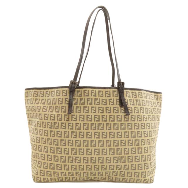 フェンディ FENDI ズッカ柄 トートバッグ キャンバス レディース 中古_2