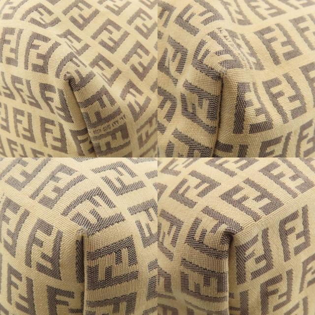 フェンディ FENDI ズッカ柄 トートバッグ キャンバス レディース 中古_9